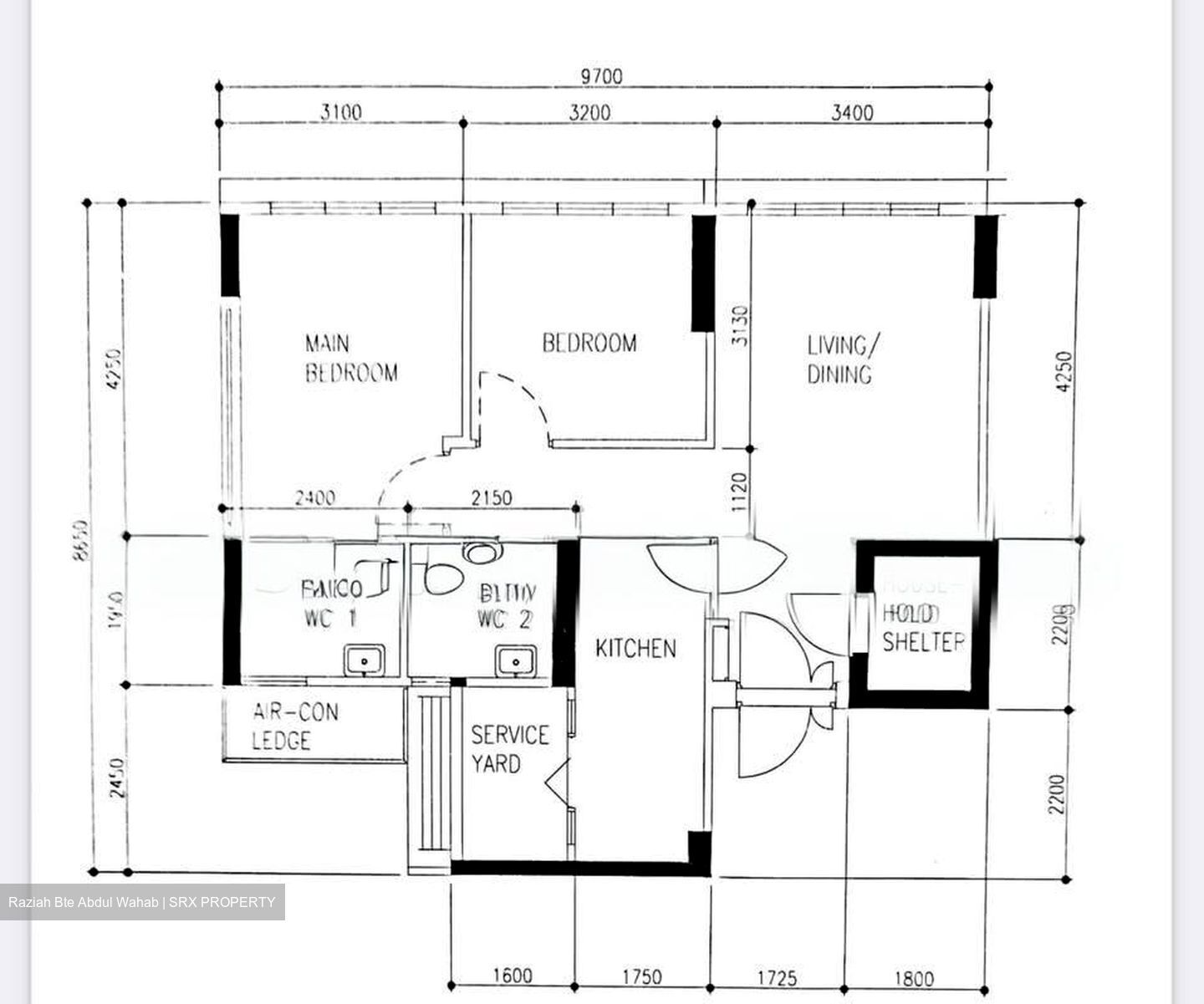 Blk 326C Punggol Vue (Punggol), HDB 3 Rooms #538516611